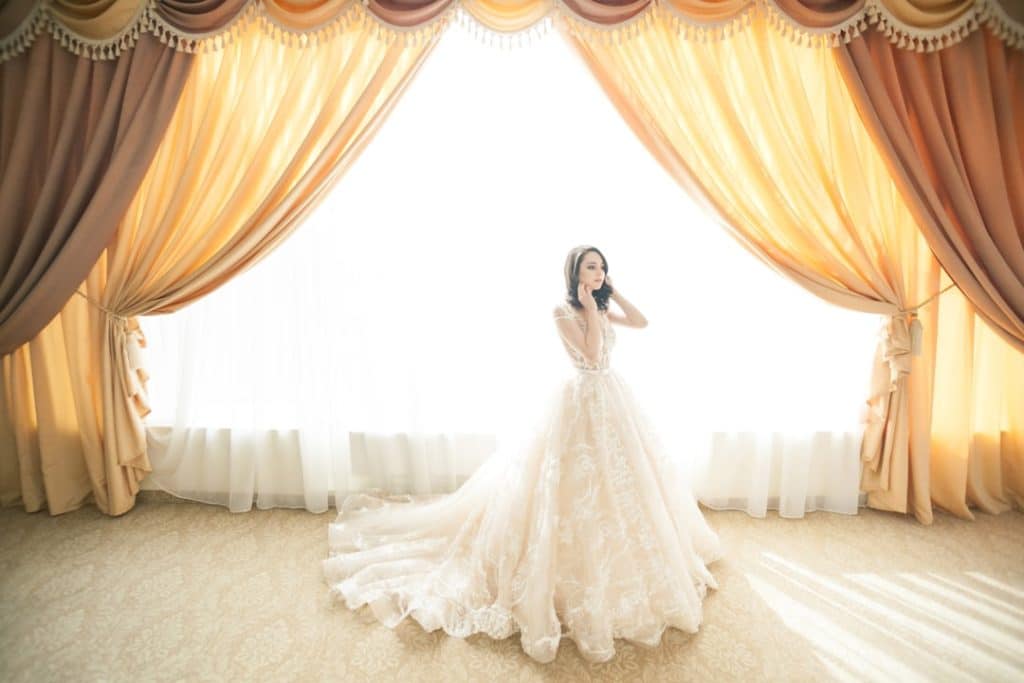 Photo Elegant bride